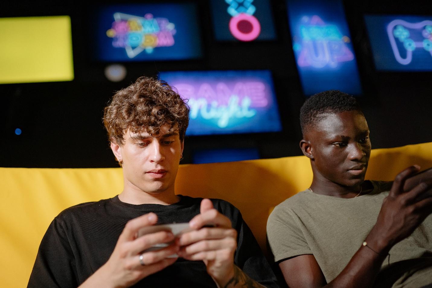 Dudes Playing a game