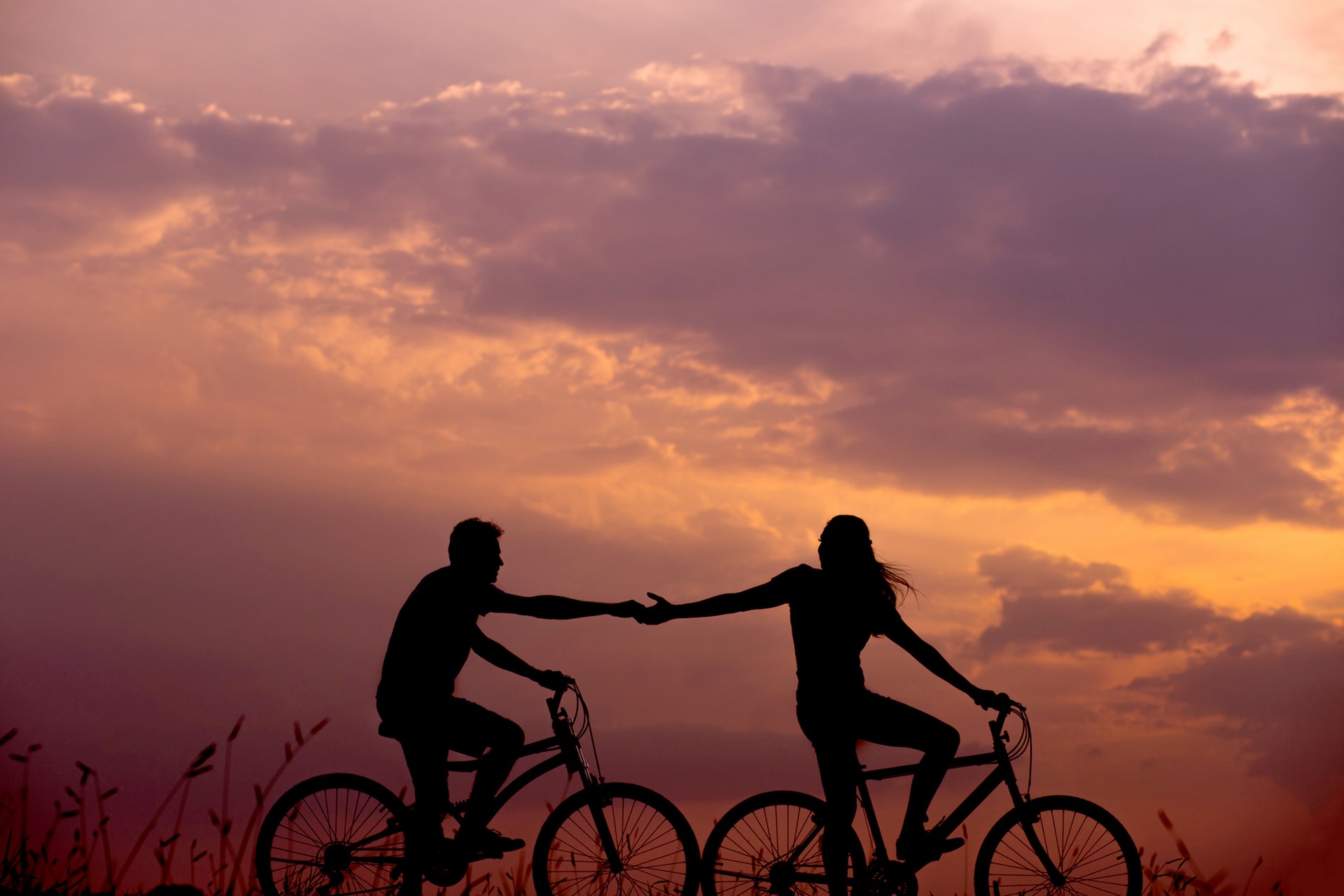 bike couple