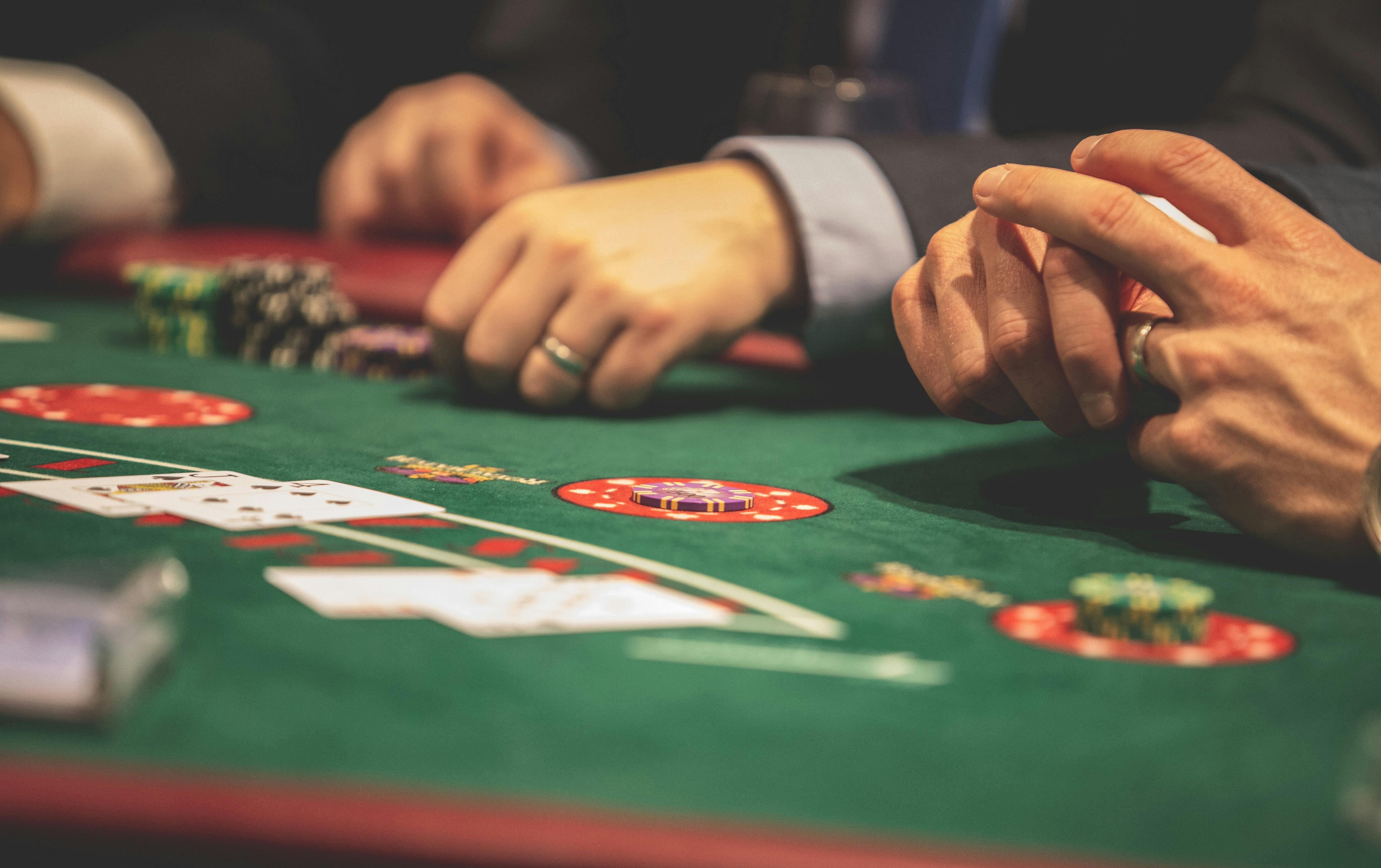 casino blackjack table